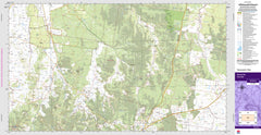 Bugaldie 8735-N Topographic Map 1:50k