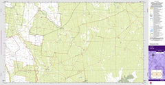 Cubbo 8736-N Topographic Map 1:50k