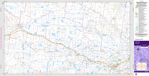 Wee Waa 8737-N Topographic Map 1:50k