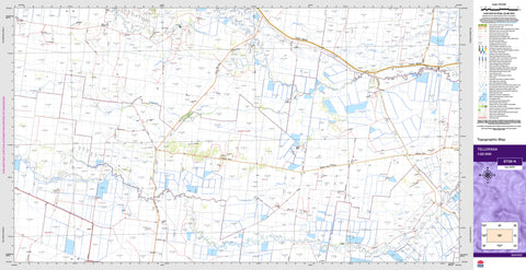 Telleraga 8738-N Topographic Map 1:50k