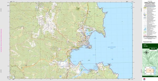 Eden 8823-1N Topographic Map 1:25k