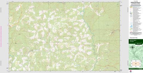 Mount Imlay 8823-4S Topographic Map 1:25k