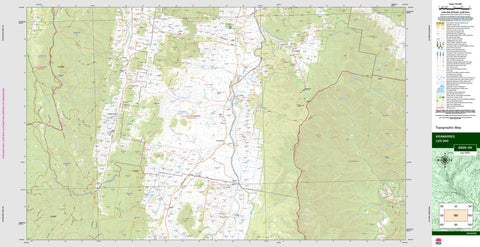 Krawarree 8826-3N Topographic Map 1:25k