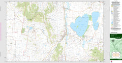 Lake Bathurst 8827-4N Topographic Map 1:25k