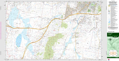 Goulburn 8828-3N Topographic Map 1:25k
