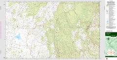 Richlands 8829-2N Topographic Map 1:25k