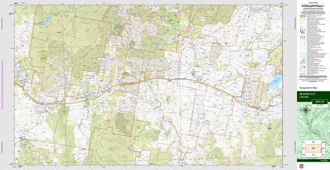 Meadow Flat 8831-2S Topographic Map 1:25k