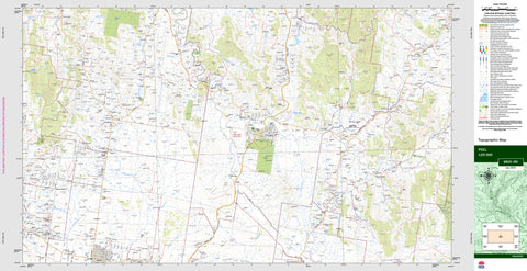 Peel 8831-3N Topographic Map 1:25k