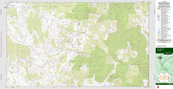 Botobolar 8832-1N Topographic Map 1:25k