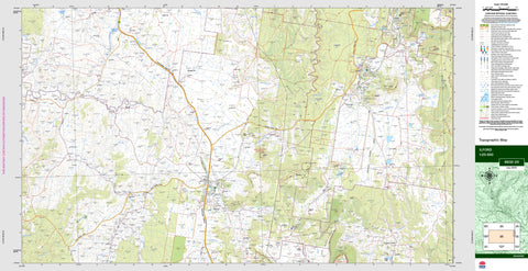 Ilford 8832-2S Topographic Map 1:25k