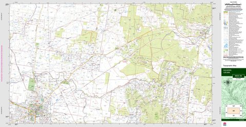 Gulgong 8833-3N Topographic Map 1:25k