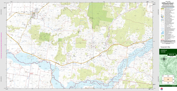 Leadville 8833-4N Topographic Map 1:25k