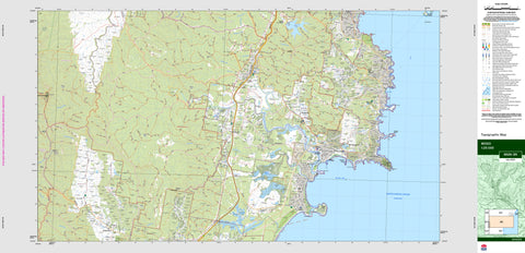 Mogo 8926-3N Topographic Map 1:25k