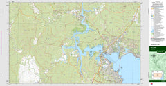 Nelligen 8926-4S Topographic Map 1:25k