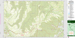 Sassafras 8927-1N Topographic Map 1:25k