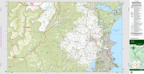 Milton 8927-2N Topographic Map 1:25k