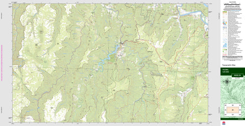 Yalwal 8928-2S Topographic Map 1:25k