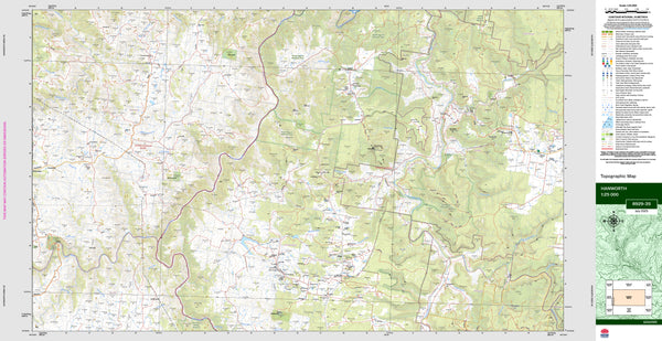 Hanworth 8929-3S Topographic Map 1:25k