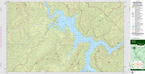 Bimlow 8930-2S Topographic Map 1:25k