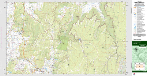Cullen Bullen 8931-3N Topographic Map 1:25k