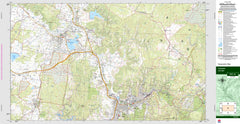 Lithgow 8931-3S Topographic Map 1:25k