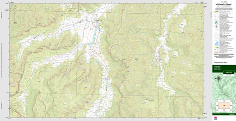 Widden 8932-1N Topographic Map 1:25k