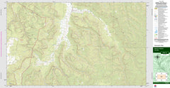 Mount Pomany 8932-1S Topographic Map 1:25k