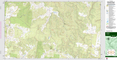 Growee 8932-4S Topographic Map 1:25k