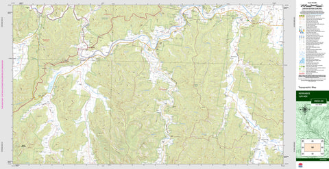 Kerrabee 8933-2S Topographic Map 1:25k