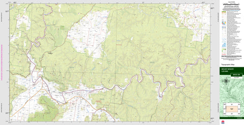 Mount Misery 8933-3N Topographic Map 1:25k