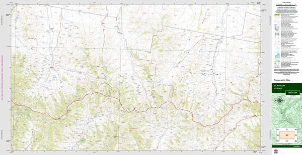 Glasston 8934-2N Topographic Map 1:25k