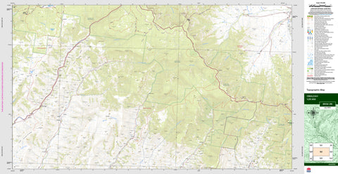 Omaleah 8934-3N Topographic Map 1:25k