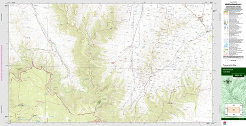 Blackville 8934-4S Topographic Map 1:25k