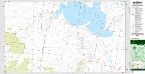 Coolanbilla 8935-3N Topographic Map 1:25k