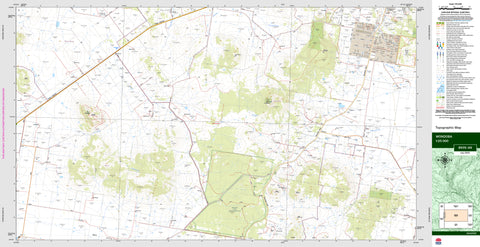 Wondoba 8935-4N Topographic Map 1:25k