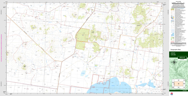 Goran 8935-4S Topographic Map 1:25k