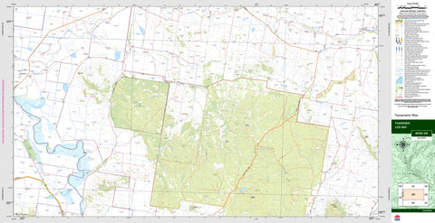 Therribri 8936-4N Topographic Map 1:25k