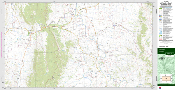 Eulowrie 8937-1N Topographic Map 1:25k
