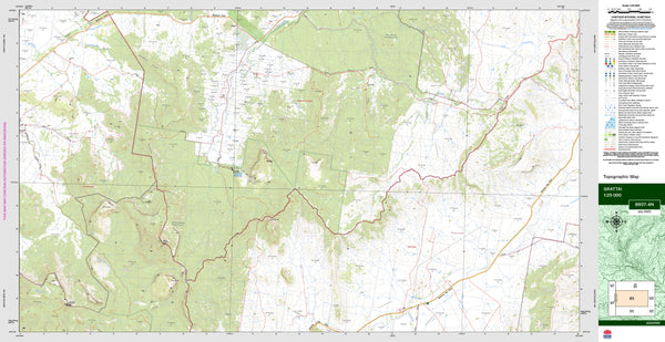 Grattai 8937-4N Topographic Map 1:25k
