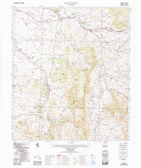 8938 Gravesend 1:100k Topographic Map