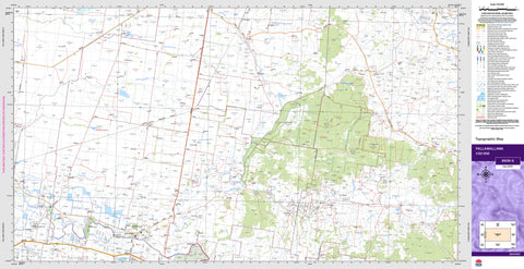 Pallamallawa 8939-S Topographic Map 1:50k