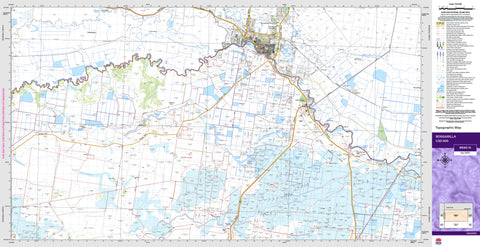 Boggabilla 8940-N Topographic Map 1:50k