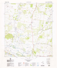 8941 Goodar 1:100k Topographic Map