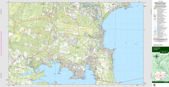 Huskisson 9027-4N Topographic Map 1:25k