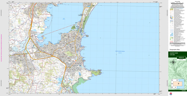 Albion Park 9028-1N Topographic Map 1:25k