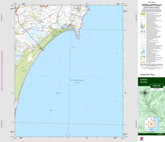 Gerroa 9028-2N Topographic Map 1:25k