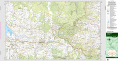 Robertson 9028-4N Topographic Map 1:25k