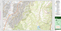 Campbelltown 9029-1N Topographic Map 1:25k
