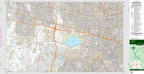 Prospect 9030-2N Topographic Map 1:25k