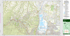Springwood 9030-4S Topographic Map 1:25k